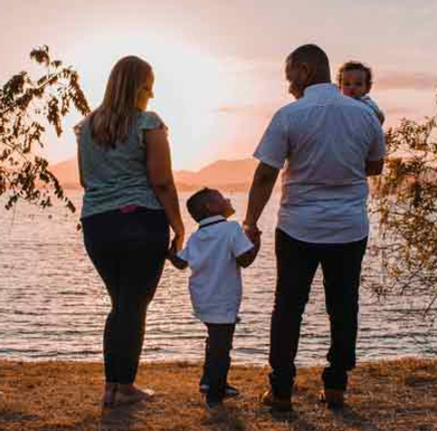 Family Holding Hands